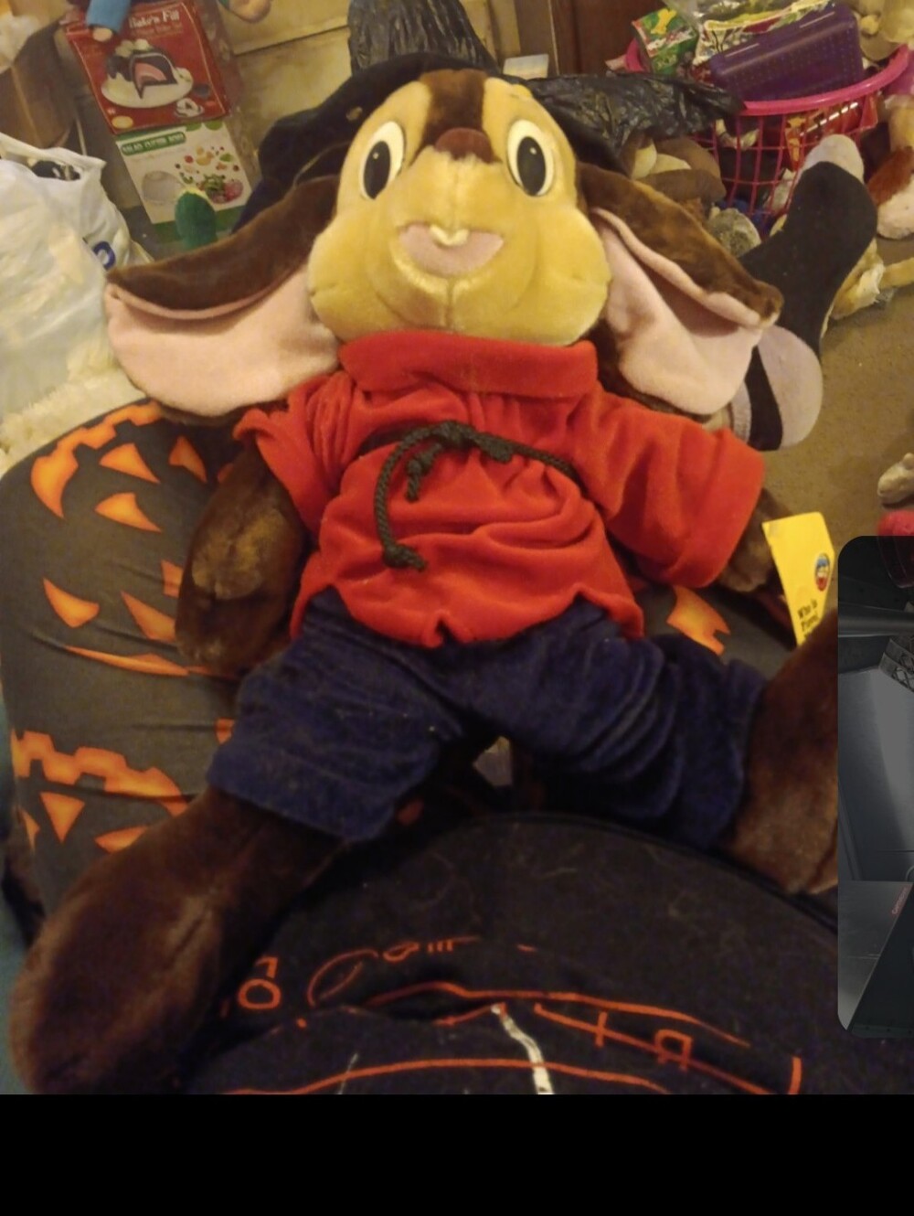 An American tail 1986 Fievel plush from sears